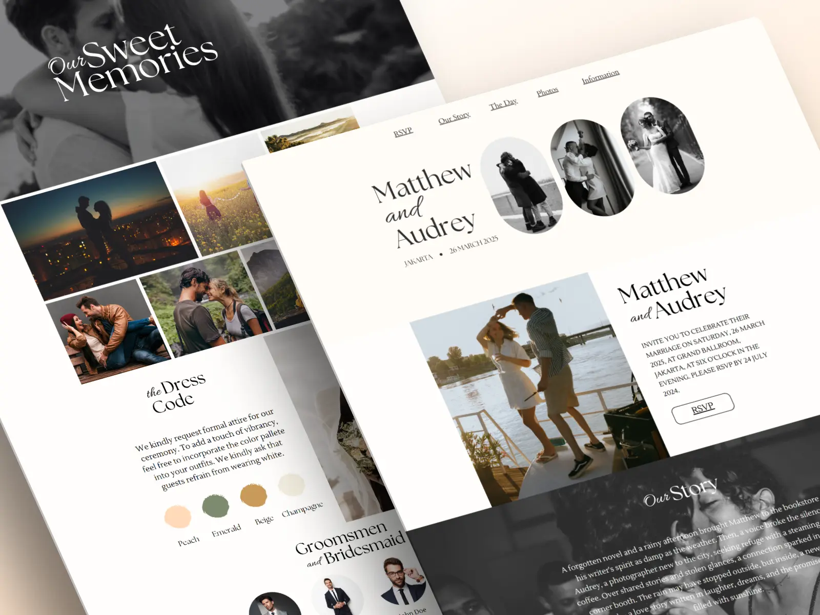RSVP form design